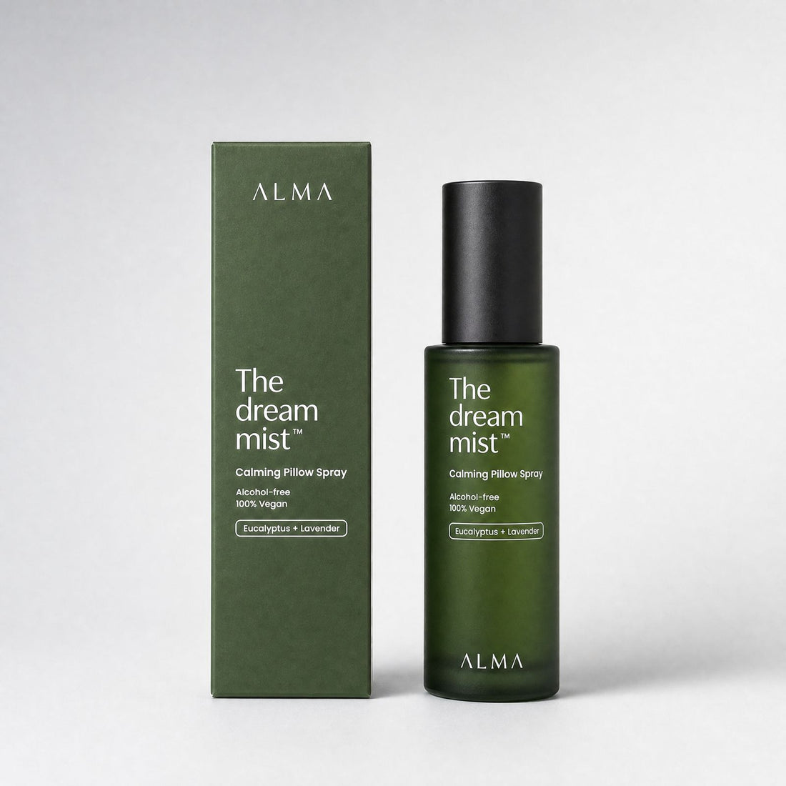 ALMA The Dream Mist™ Calming Pillow Spray – Eucalyptus + Lavender Sleep Mist Alma Home