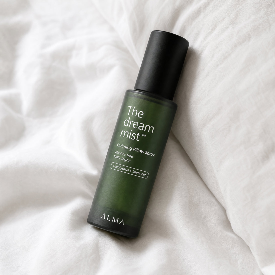 The Dream Mist™ Calming Pillow Spray – Eucalyptus + Lavender Sleep Mist Alma Home