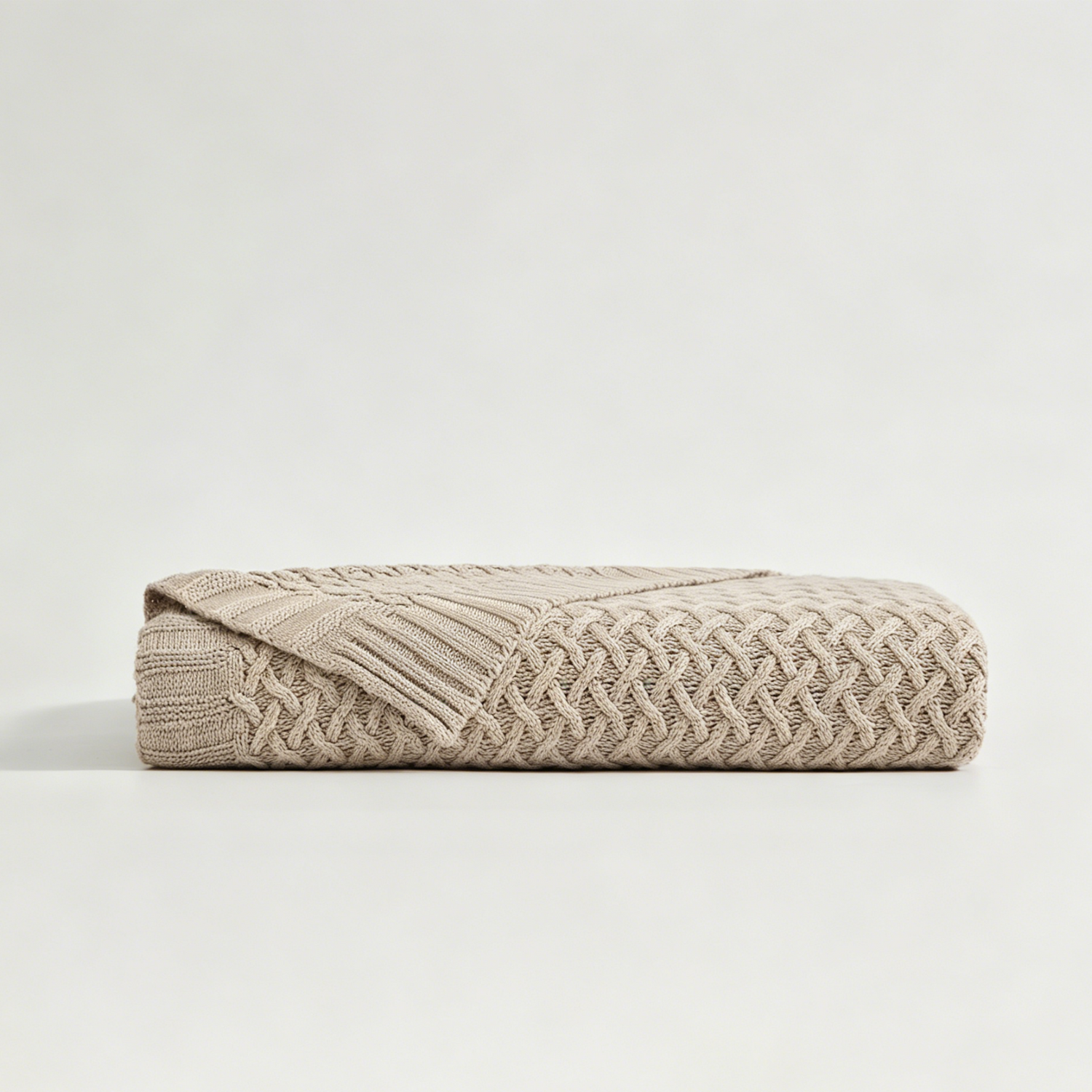 Bamboo Knitted Throw Blanket Alma Home