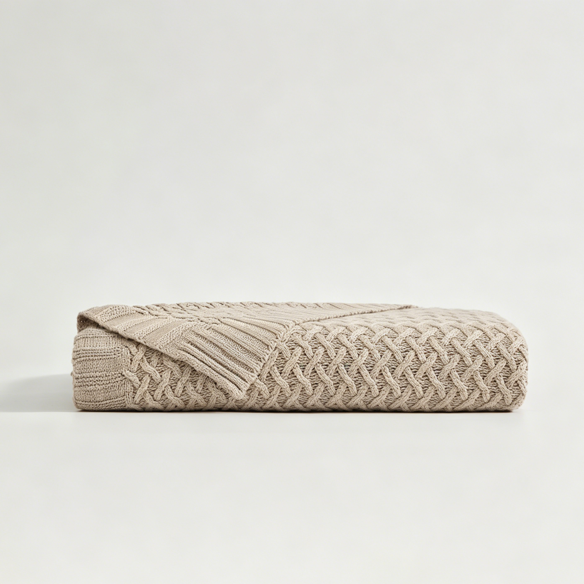 Bamboo Knitted Throw Blanket Alma Home
