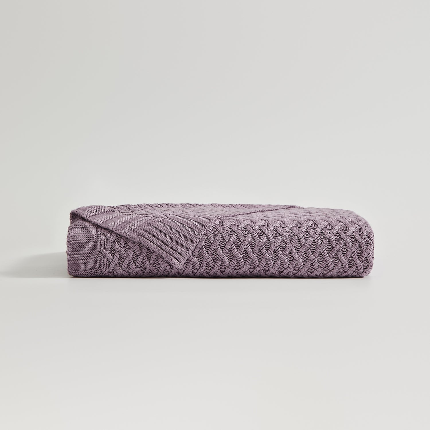 Bamboo Knitted Throw Blanket Alma Home 